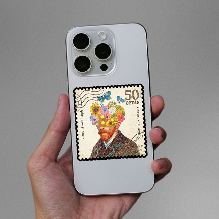 Van Gogh Stamp Sticker - Stickers | STICK IT UP