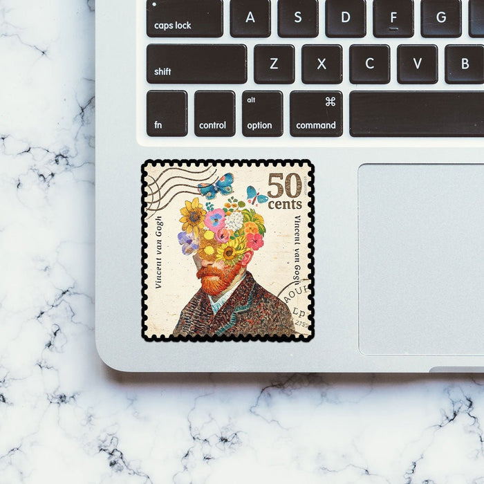 Van Gogh Stamp Sticker - Stickers | STICK IT UP