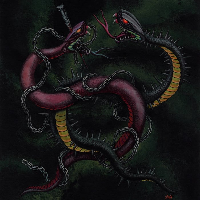 GOATOWA REX / Valac (USA) - Under the Ophidians Curse - CD