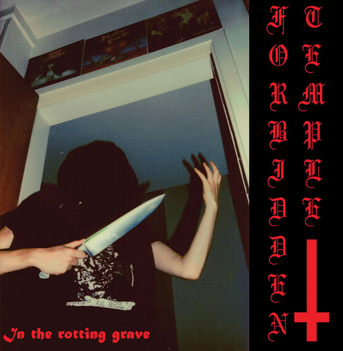MEDIEVAL PROPHECY / FORBIDDEN TEMPLE- In the rotting grave CD (2nd press, with LP cover art)