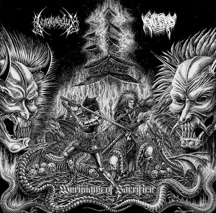 VARIOUS CD- BACK CATALOGUE - GOATOWA, NEW ERA, MPR CD GOATOWA REX Kommodus / Koreltsak - Meridians of Sacrifice split CD