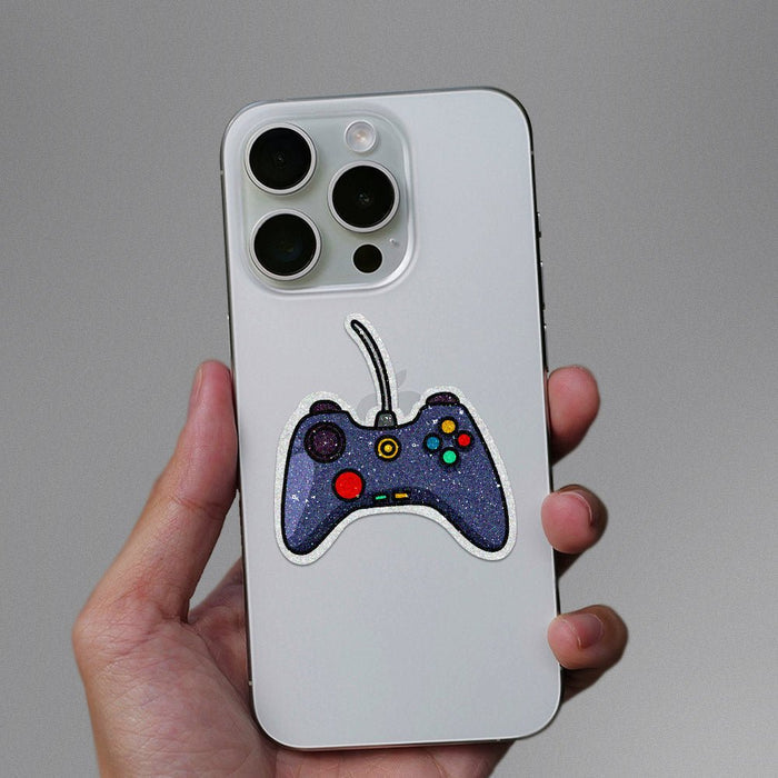 Video Game Glitter Sticker - Glitter Stickers | STICK IT UP