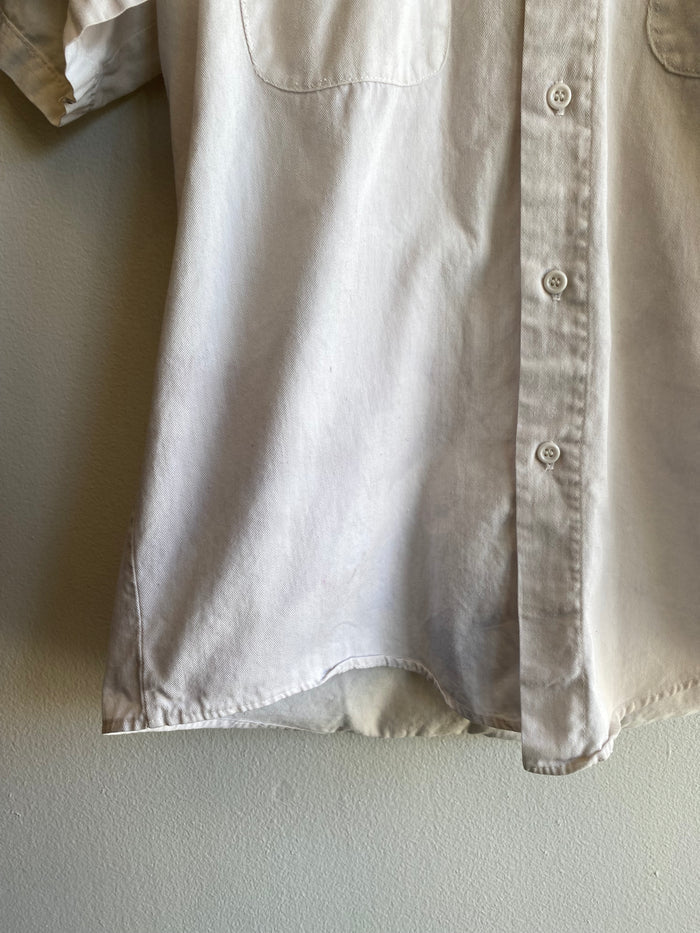 Vintage 1970/80’s Volkswagen Cotton Twill Button Up Work Shirt - La Lovely Vintage