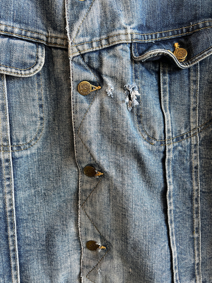 Vintage 1970’s Lee Stormrider denim trucker jacket - La Lovely Vintage