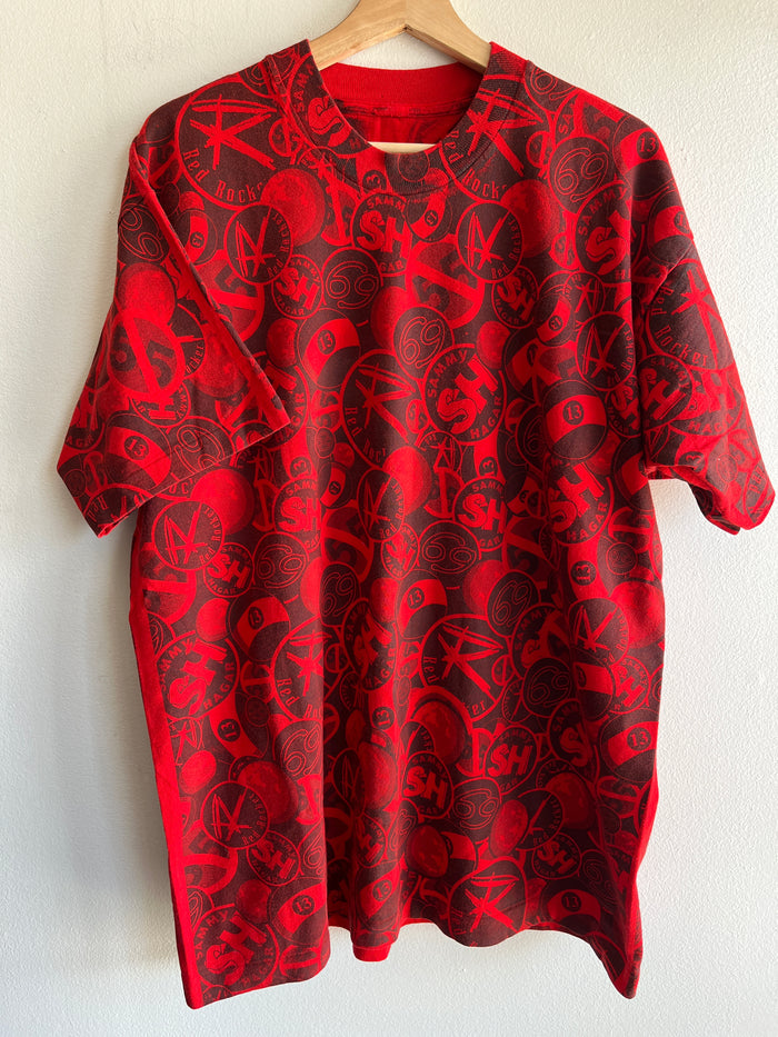 Vintage 1990’s Sammy Hagar All Over Print T-Shirt