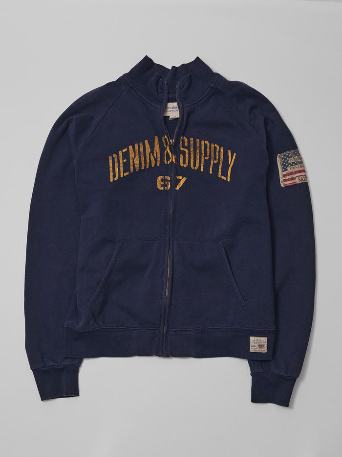 Vintage Ralph Lauren Denim Supply Zip Up