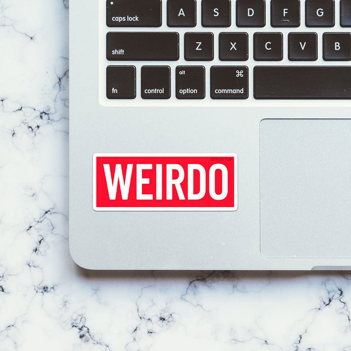 Weirdo Sticker - Stickers | STICK IT UP
