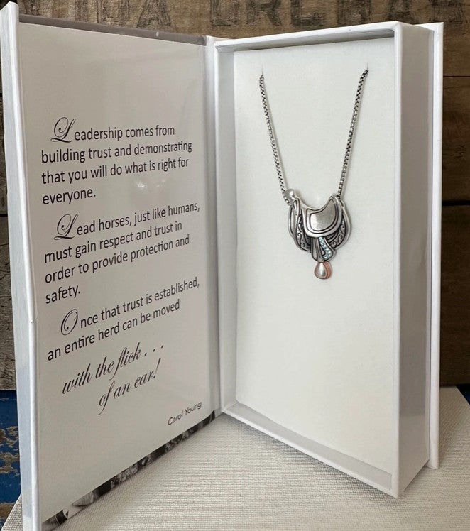 Western Saddle Necklace