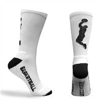 white basketball sox