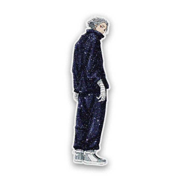 White Haired Sorcerer Glitter Sticker - Glitter Stickers | STICK IT UP
