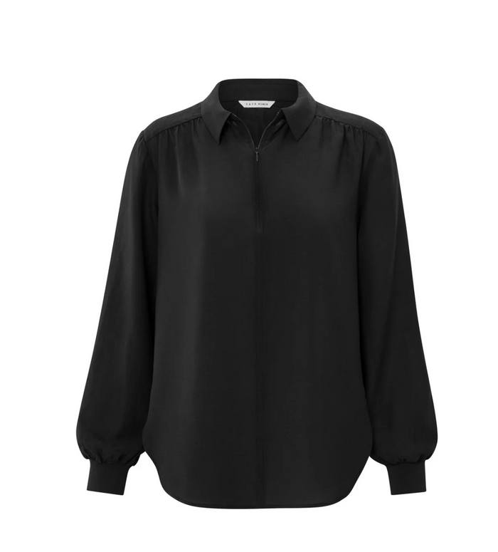 Woven Top Puff Sleeve (Yaya)