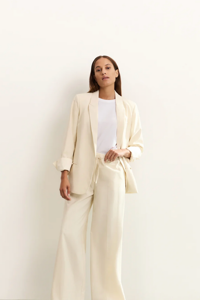 Woven Wide-leg Trousers (Yaya)