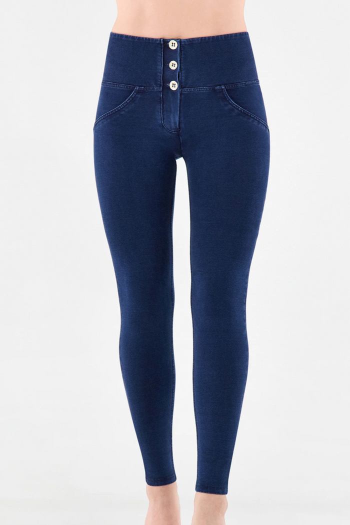 WR.UP Skinny Button High Waist (Freddy)