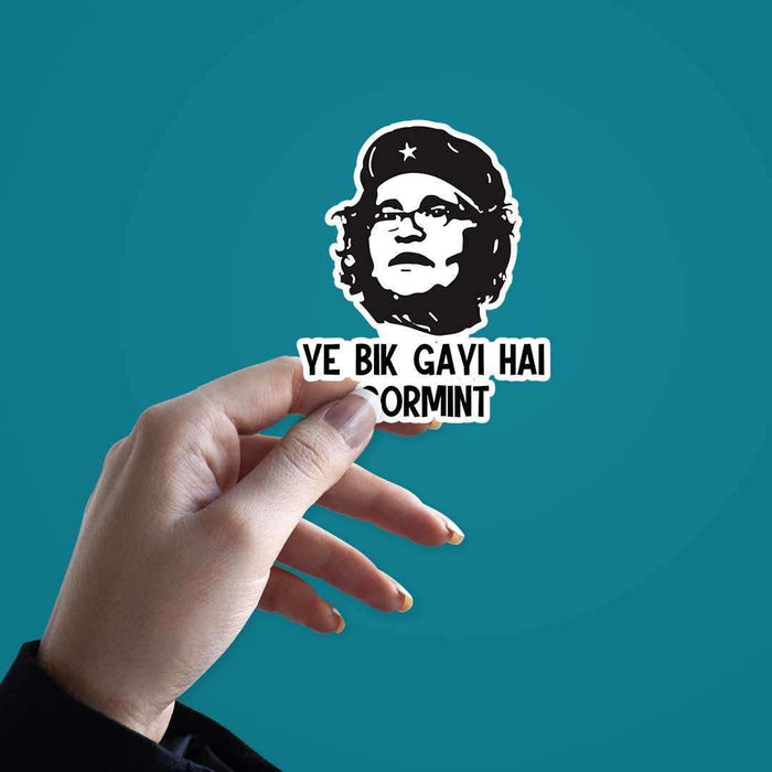 Ye bik gayi hai gormint sticker - Stickers | STICK IT UP