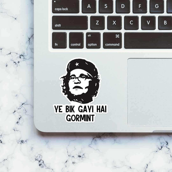 Ye bik gayi hai gormint sticker - Stickers | STICK IT UP