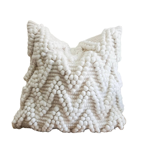 Zig Zag Wool Cushion Cover